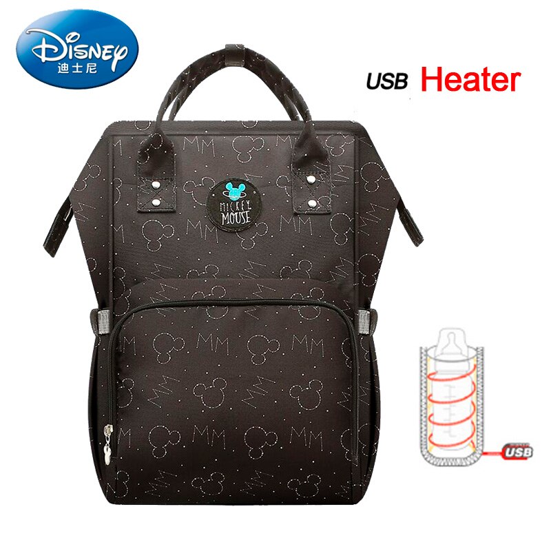 Disney Diaper Bag with USB Bottle Warmer